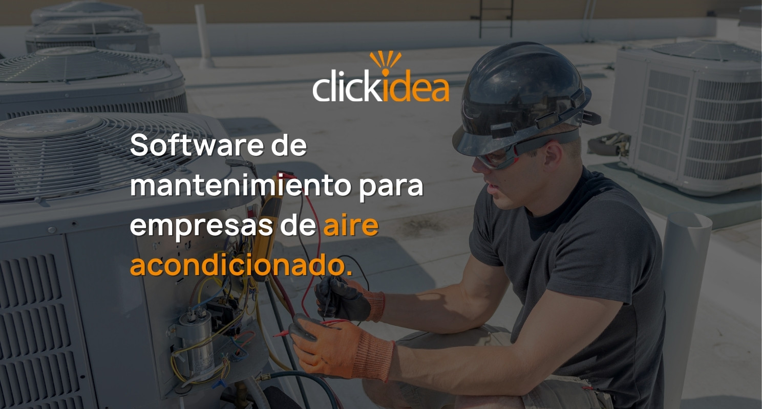 Software de mantenimiento para empresas de aire acondicionado. (1)