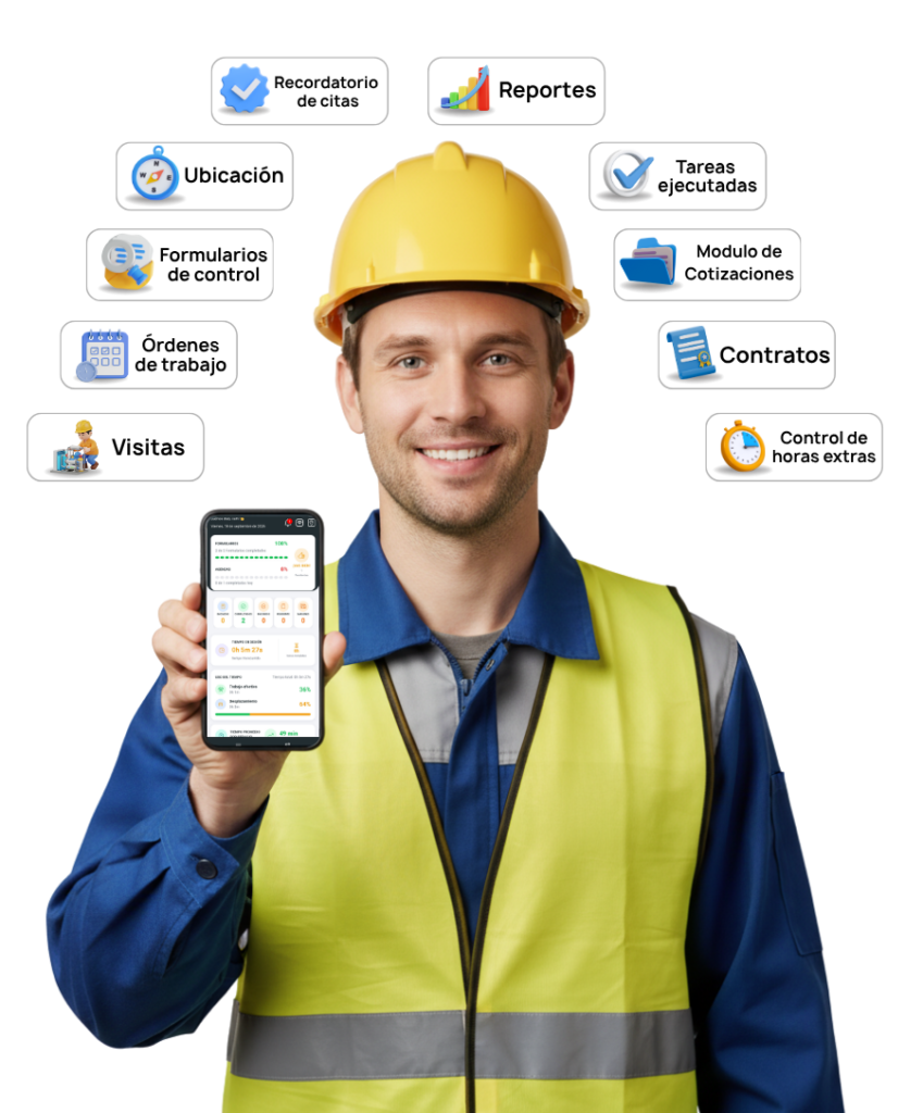 Clickmobile app de mantenimiento